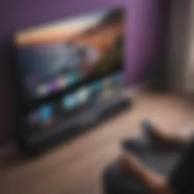 Enhanced Viewing Experience Enhanced viewing experience: Visual depiction of the benefits of Roku phone screen mirroring