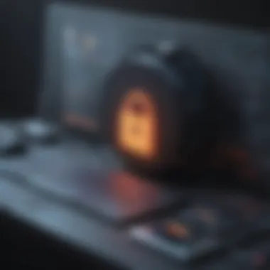 Digital Fortress Security Concept Digital Fortress Security Concept