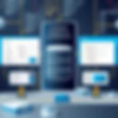 Understanding Database Architecture Illustration showing database architecture and design principles