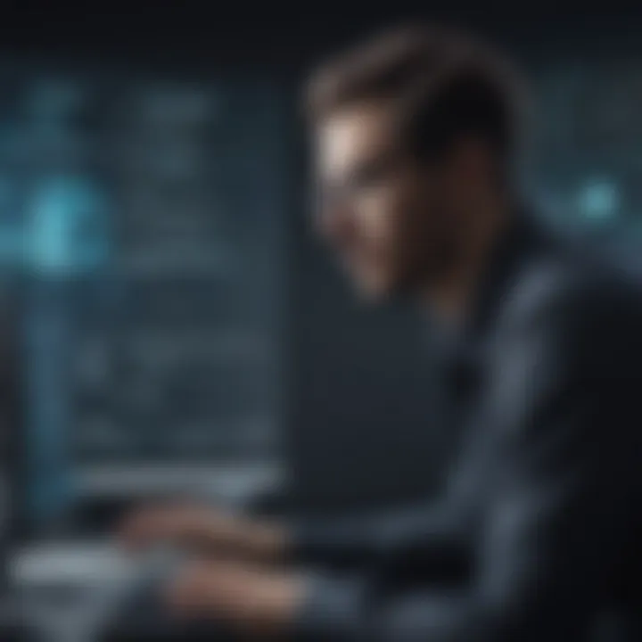Cybersecurity Professional Discussing Assessment Techniques
