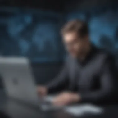 Network Security Specialist Reviewing Vulnerability Reports