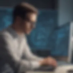 Security Analyst Analyzing Vulnerability Assessment Data