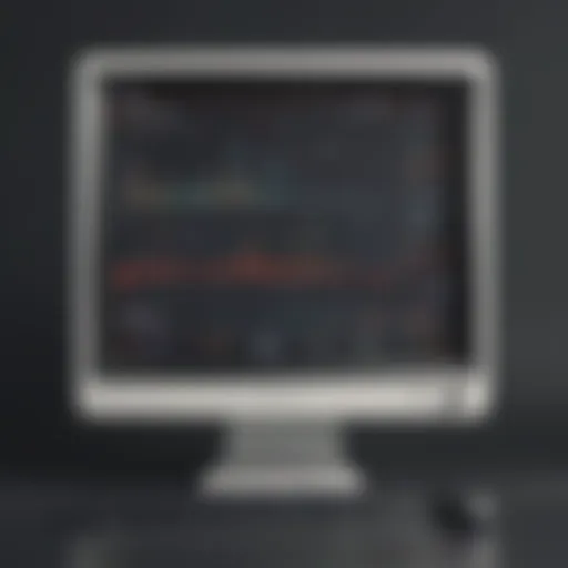 Vintage Analog Monitor Display