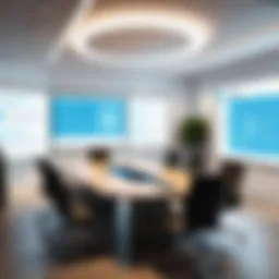 Sophisticated Virtual Meeting Room