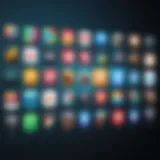 Icon showcasing a popular movie download app