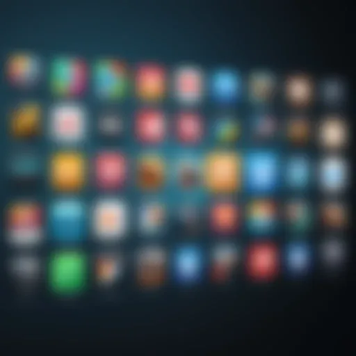 Icon showcasing a popular movie download app