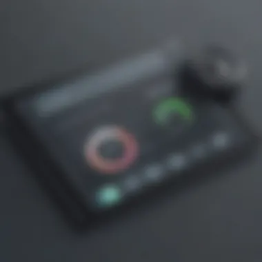 Focused Safe Mode Option An Android tablet with a magnifying glass focusing on safe mode option