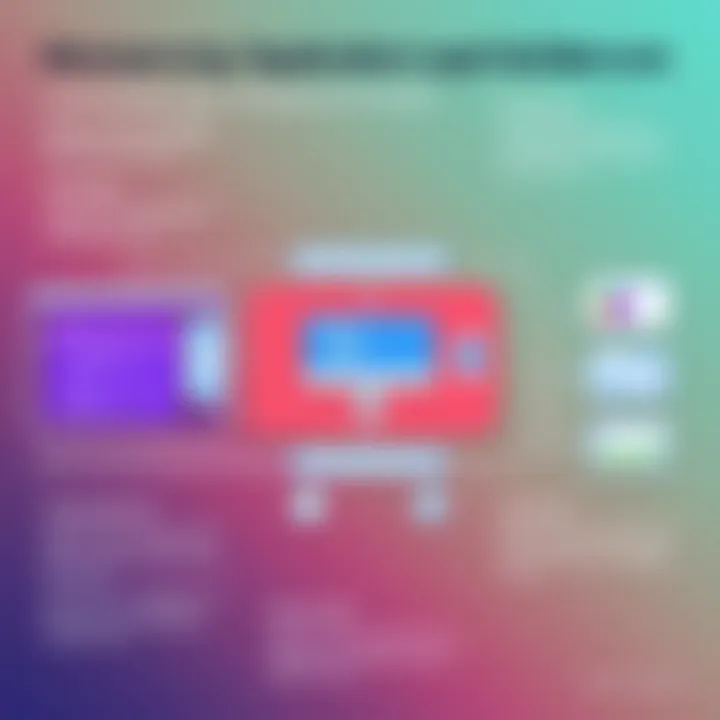 Microservices Architecture Overview Concept diagram showcasing microservices architecture