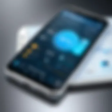 Optimized mobile home screen layout enhancing user experience and efficiency.