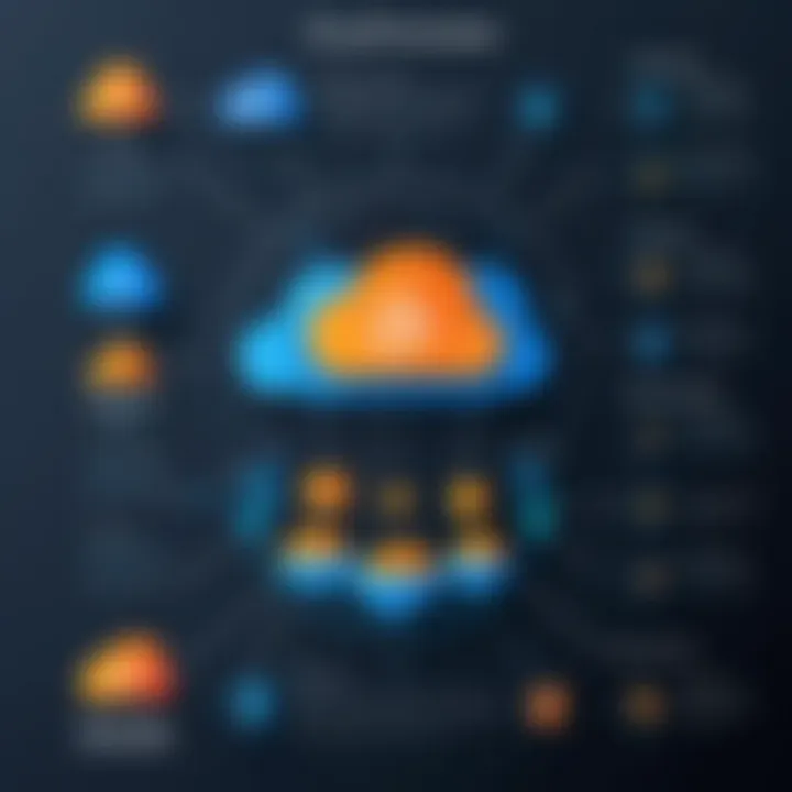 Visual representation of core components of CloudFormation templates