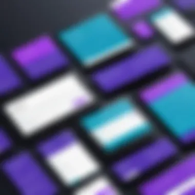 Responsive Design Principles in Bootstrap Illustration of responsive design principles applied within Bootstrap templates.