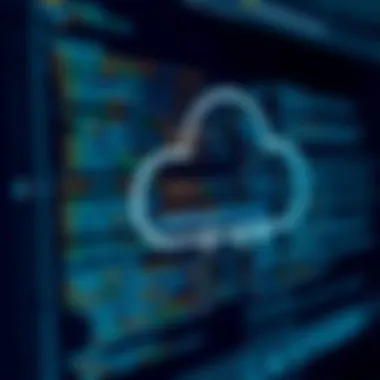 A coding example showcasing a cloud application