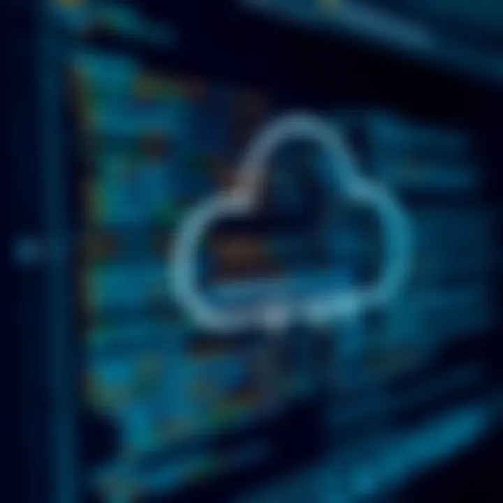 A coding example showcasing a cloud application