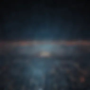Digital Universe of Binary Possibilities Binary code expanding into a digital universe of possibilities