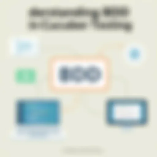 Conceptual representation of behavior-driven development in testing
