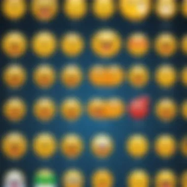 Visual Comparison between Emoji Designs Visual comparison between iPhone and Android emoji designs