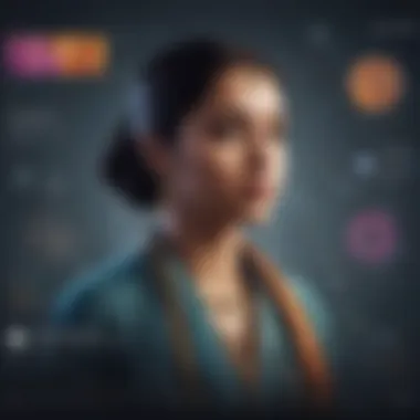 Narrative Diversity Intricate artwork symbolizing the diverse narratives in Indian web series