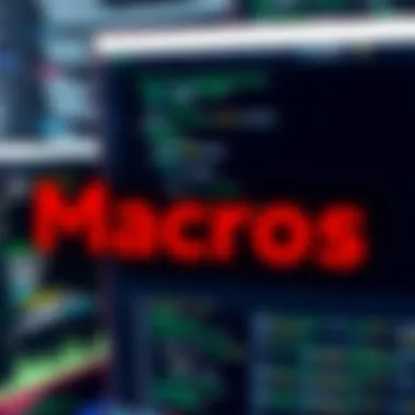 Macro Functionality in C Programming Visual representation of macro functionality in C programming