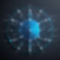 Graph representation of a connected, weighted graph used in Prim's Algorithm