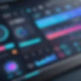 A visually appealing GUI showcasing intuitive design elements