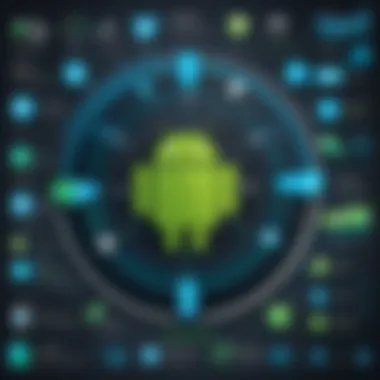 Infographic detailing the development potential of Android applications