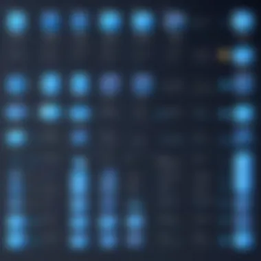 A visual representation of different types of databases, including relational and non-relational