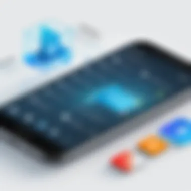 Mobile Applications in Java Visual representation of mobile applications built with Java