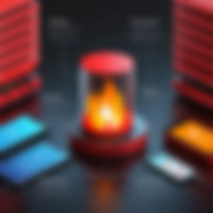 Comparison of Firestore advantages over traditional databases