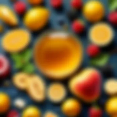 Sources of Fructose Natural sources of fructose such as honey and fruits