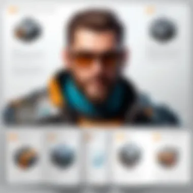 Creative Character Design in Game Development Concept art and design sketches for game characters