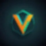 Vue.js logo prominently displayed