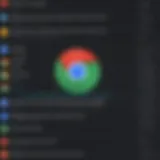 Google Chrome interface on Linux desktop