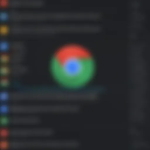 Google Chrome interface on Linux desktop