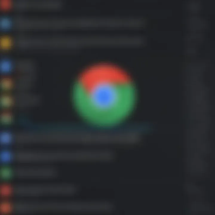 Google Chrome interface on Linux desktop