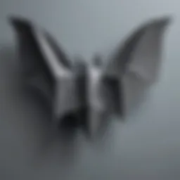 An abstract representation of the Gray Nicholas Bat concept