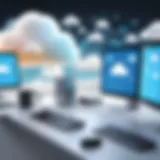 A virtual classroom showcasing cloud-based programming tools