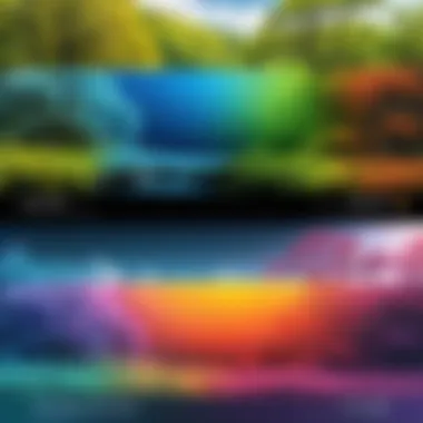 Transforming Images with Color Changes Before and after comparison of an image with altered colors.