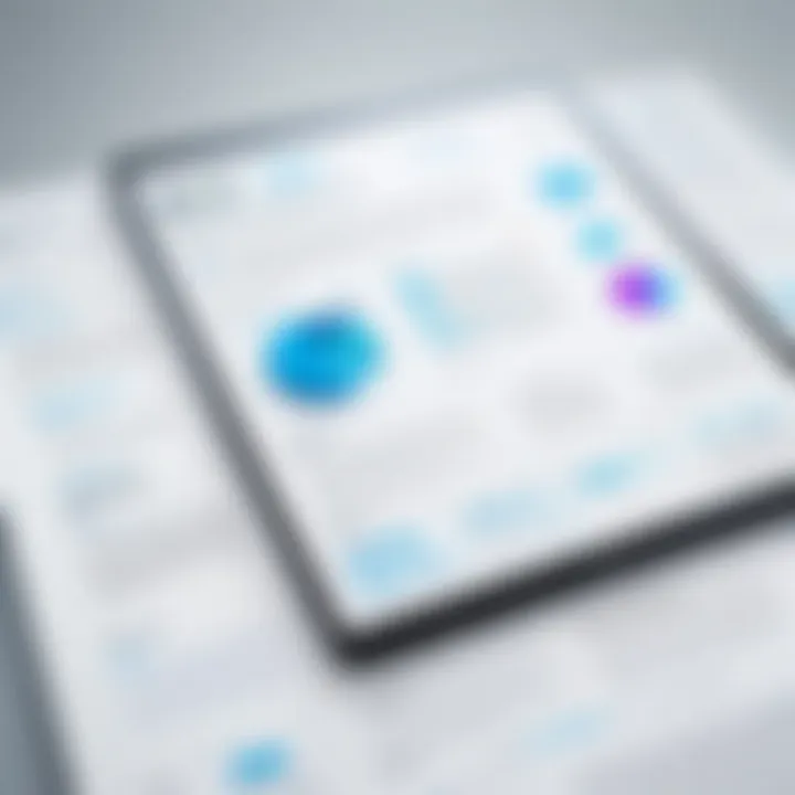 A user interface depicting an easy PDF download process