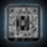 Scanning a QR code on an Android device