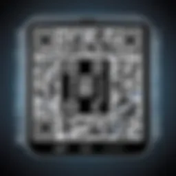 Scanning a QR code on an Android device