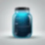 JAR file icon with digital background