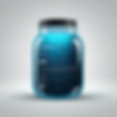 JAR file icon with digital background