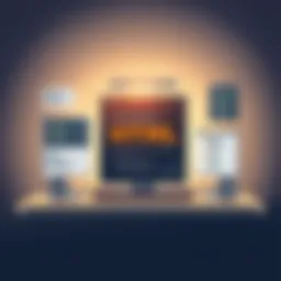 An elegant layout showcasing HTML email design