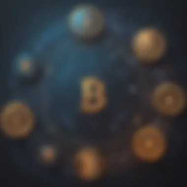 Cryptocurrency Market Interdependencies Illustration depicting the interconnectedness of pie coin price with other cryptocurrencies