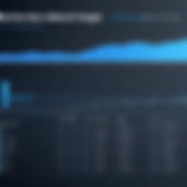 Graph depicting memory usage during Java application execution