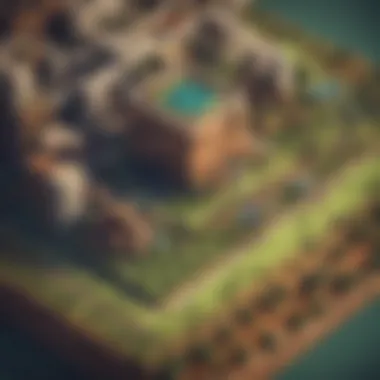 Initiating Minecraft Launch Illustration of launching Minecraft after successful installation