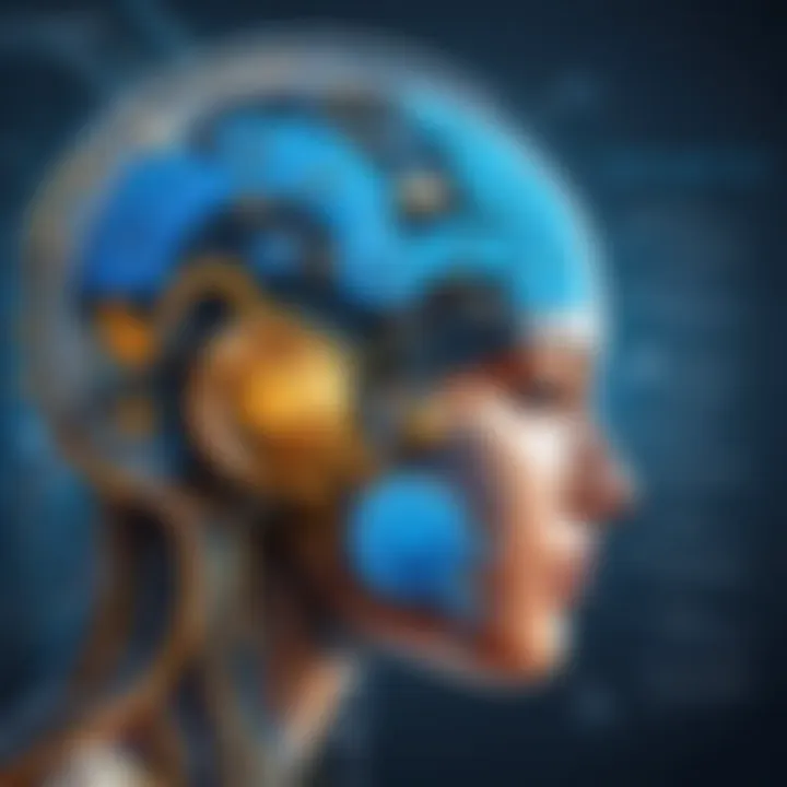 A creative depiction of machine learning concepts
