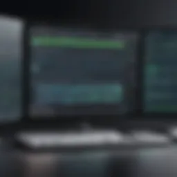 A sleek terminal interface showcasing Linux commands