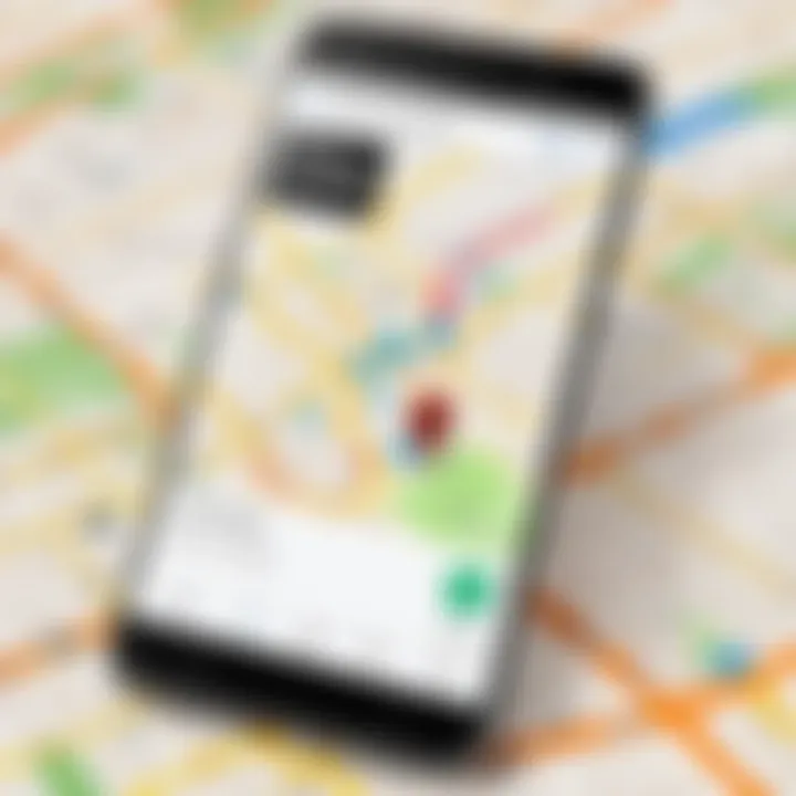 Location Tracking Map for Android Phone