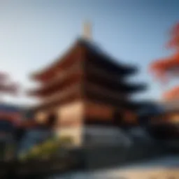 Majestic Temple in Kyoto